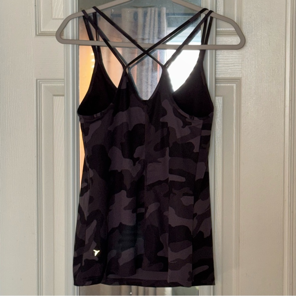 Old Navy Black Fitted Cut Out Camisole